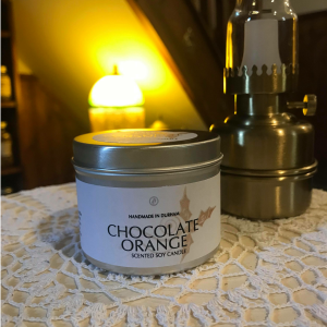 Chocolate Orange Tin Candle