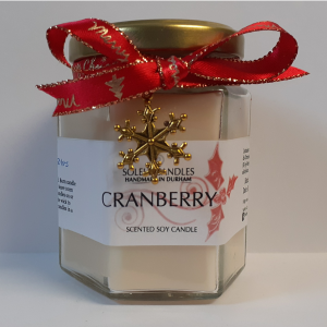 Cranberry Jar Candle
